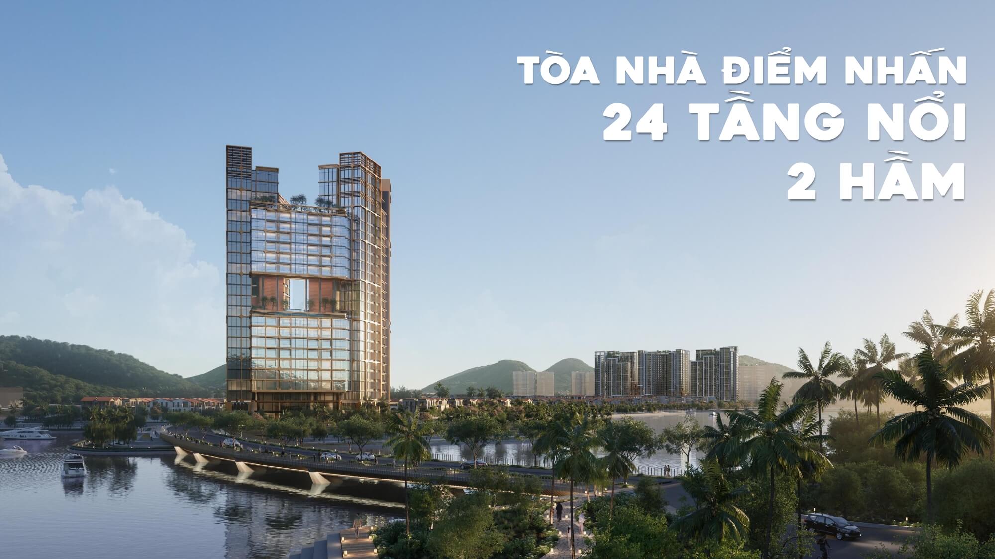tòa căn hộ 24 tầng charmora city