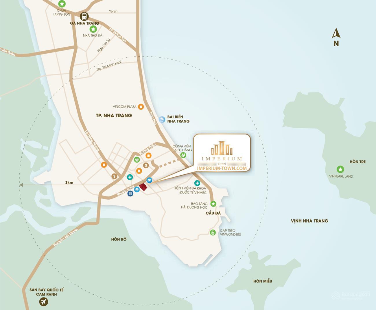 vi trí Grand Mark Nha Trang