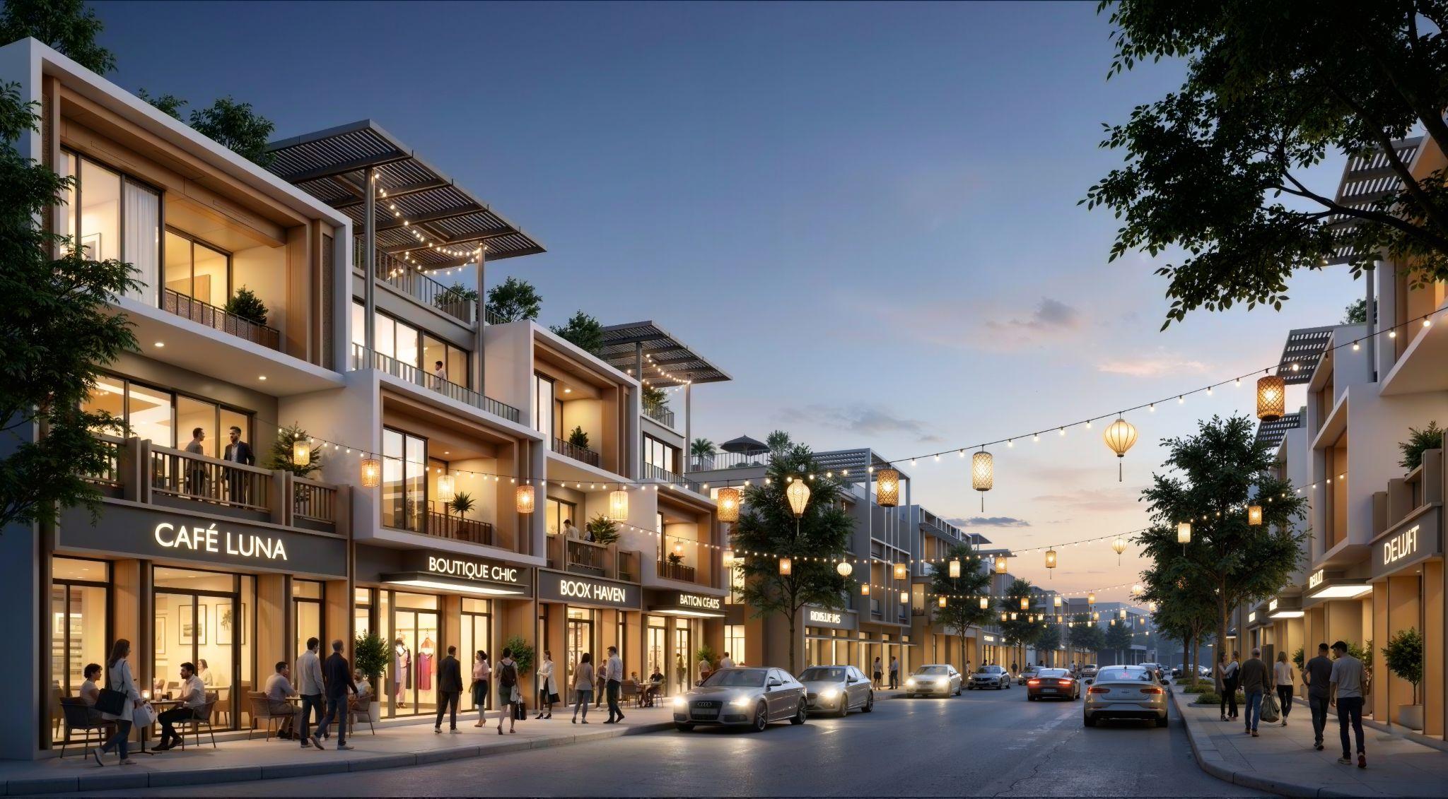 nhà phố charmora city