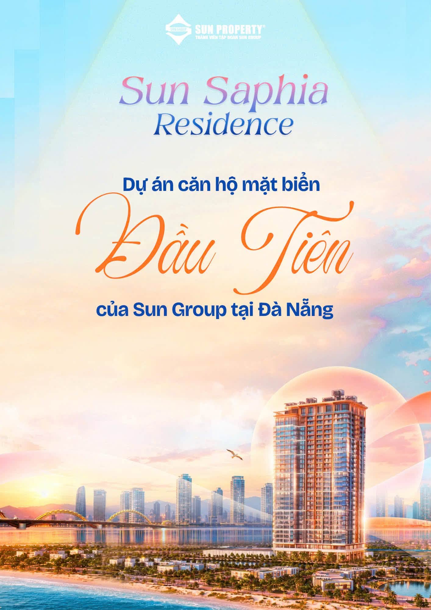 Dự án căn hộ mặt biển đầu tiên tại Đà Nẵng của Sun Group